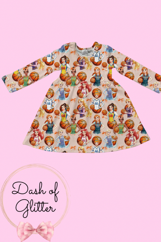 Long Sleeve-Basketball Princess