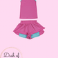 Pink & Turquoise Athletic Set