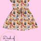 Flutter Sleeve-Basketball Princess