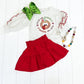 First We Gobble Skirt Set