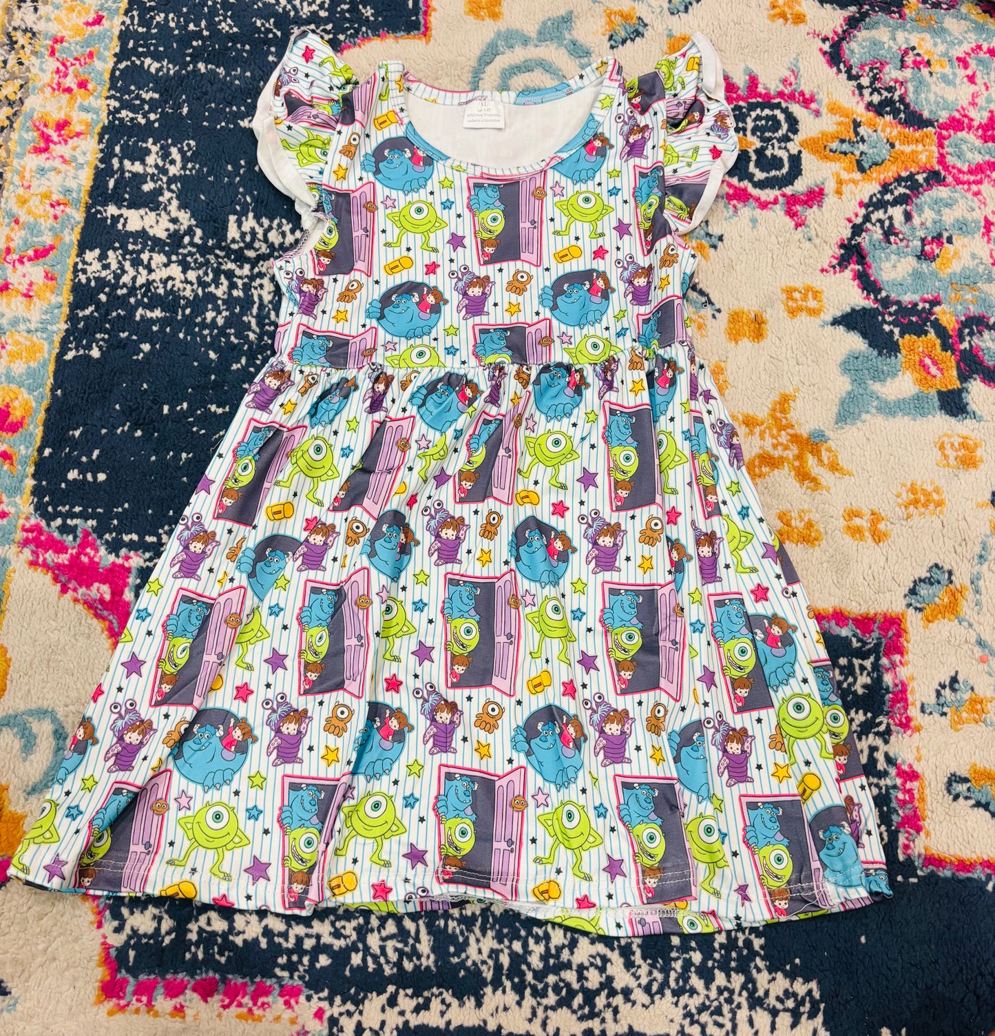 Stripe Monster Dress