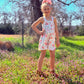 Light Pink Floral Romper