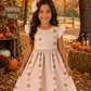 Gingham Pumpkins & Bows Dress