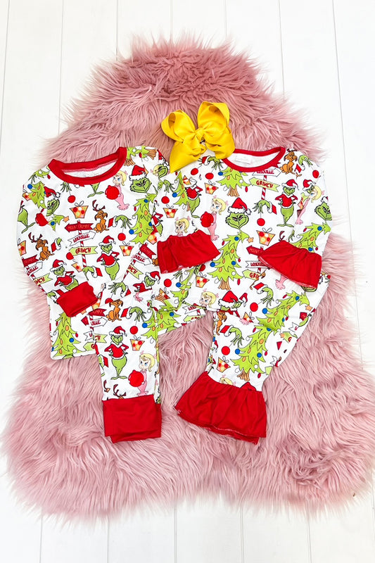 Grinch Pajamas-2 STYLES