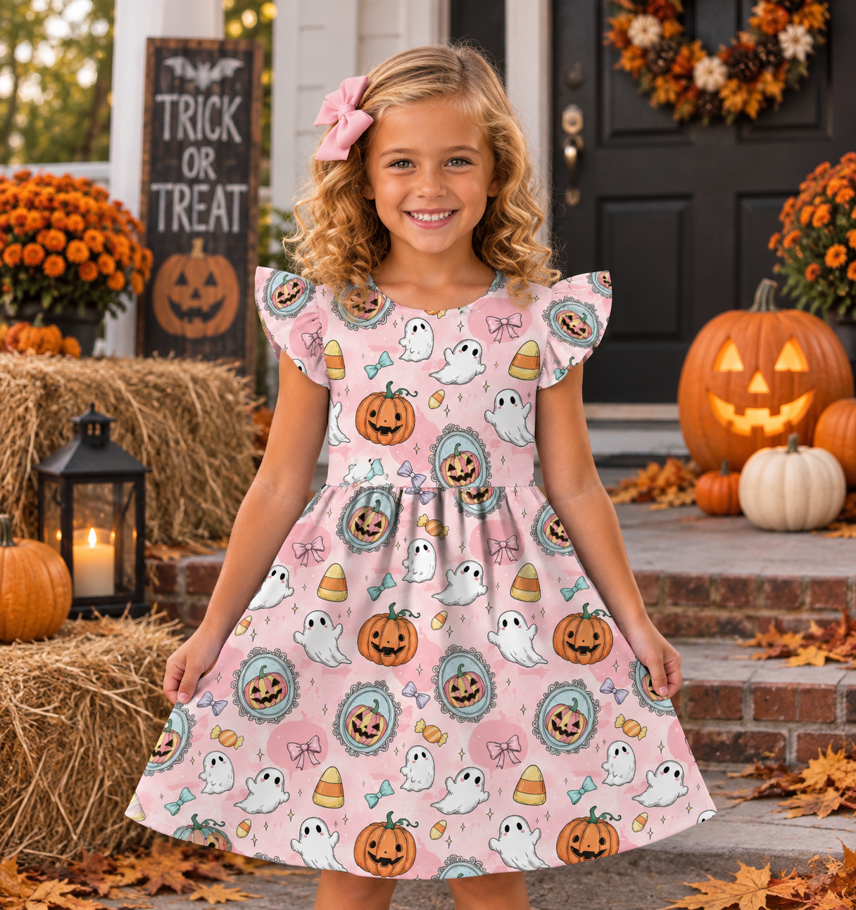 Halloween Pumpkins & Ghosts