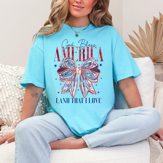 God Bless America Land Of The Free