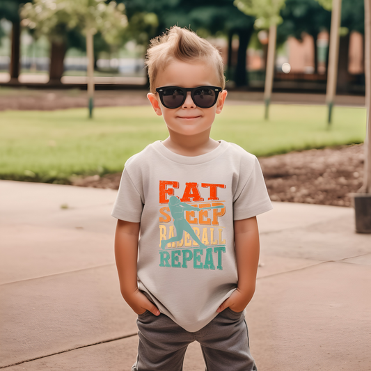 Eat Sleep Baseball Repeat