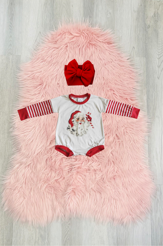 Red & White Santa Bubble