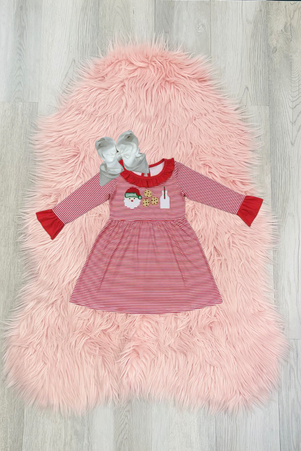 Red Stripe Cookies & Milk Dress