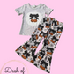 Pumpkin Bow Pant Set
