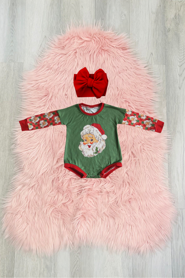 Red & Green Santa Bubble