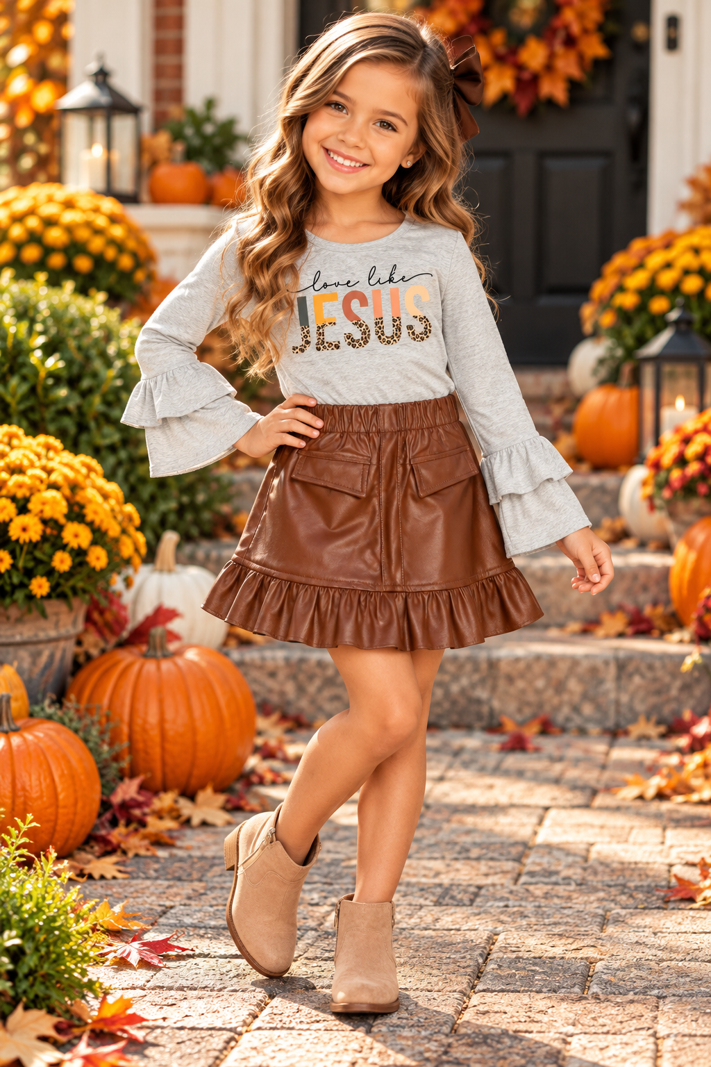 Love Like Jesus Skirt Set