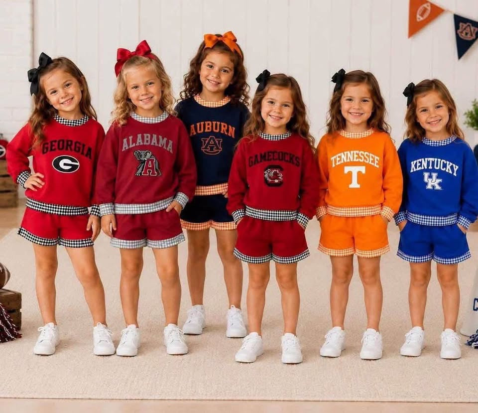 GAME DAY-GINGHAM EDITION-ANY TEAM