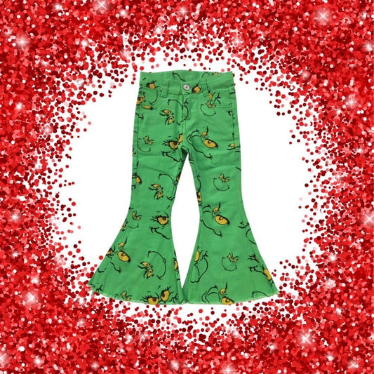 PRE ORDER- GRINCH JEANS- READ DESCRIPTION