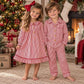 Red Gingham Christmas Pajamas
