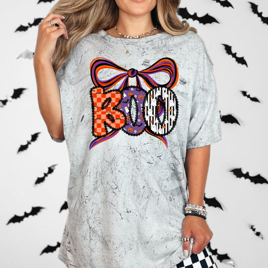 CC-HALLOWEEN BOO BOW
