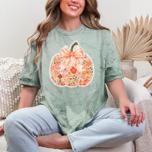 CC-FLORAL PUMPKIN