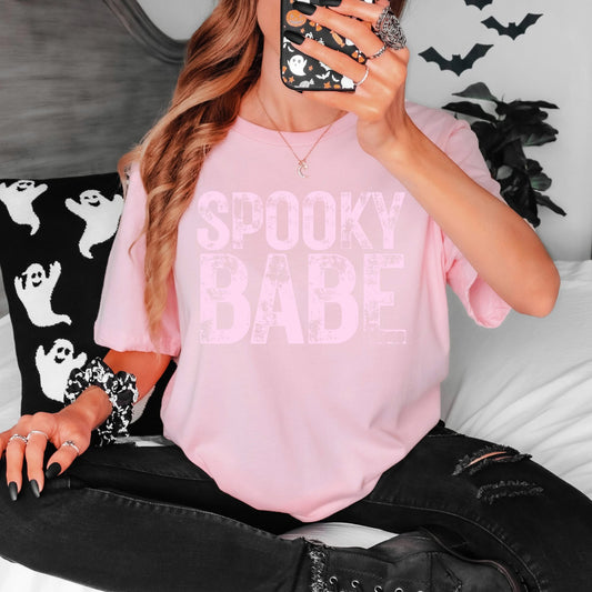 CC- Monochrome Spooky Babe