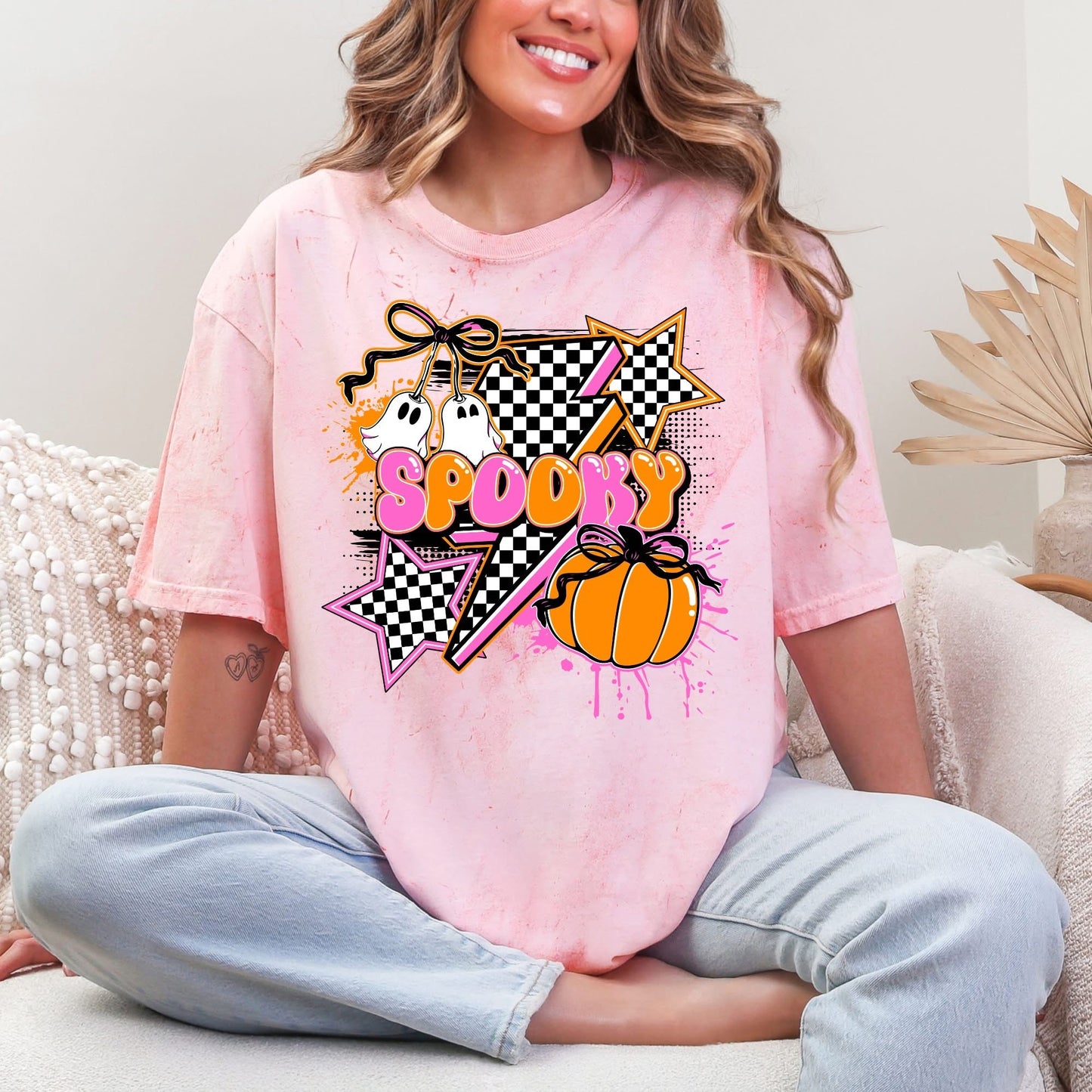CC- COLORBLAST-Checkered Spooky