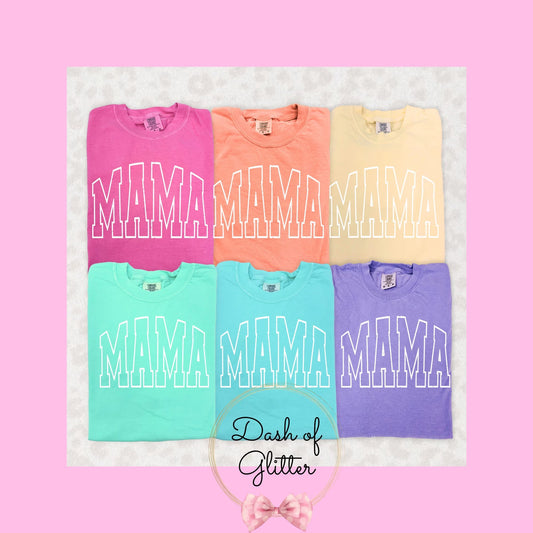 CC- MAMA SHIRT- LEAVE COLOR IN NOTES!