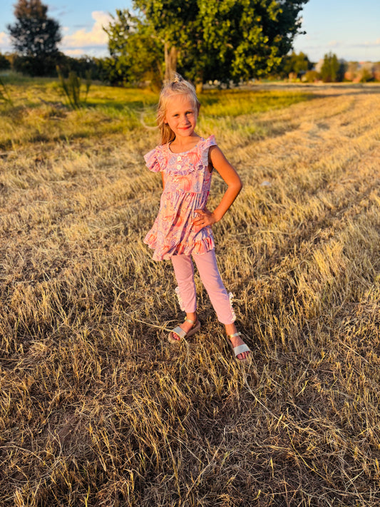 Pastel Pumpkin Pant Set