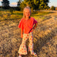 Polka Dot Pumpkin Bell Pant Set