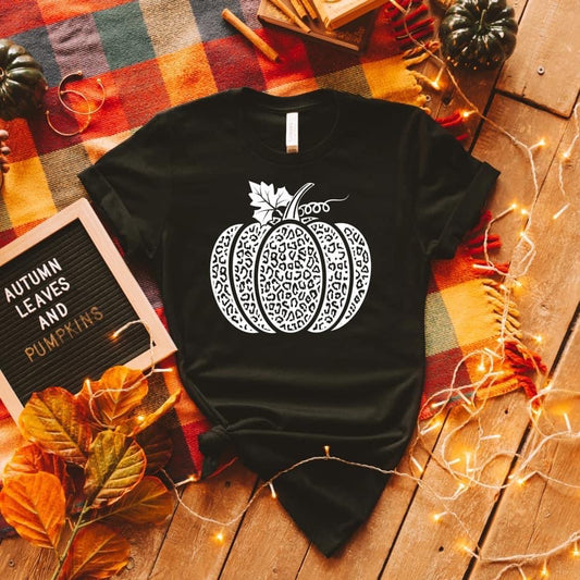 Black & White Pumpkin Shirt