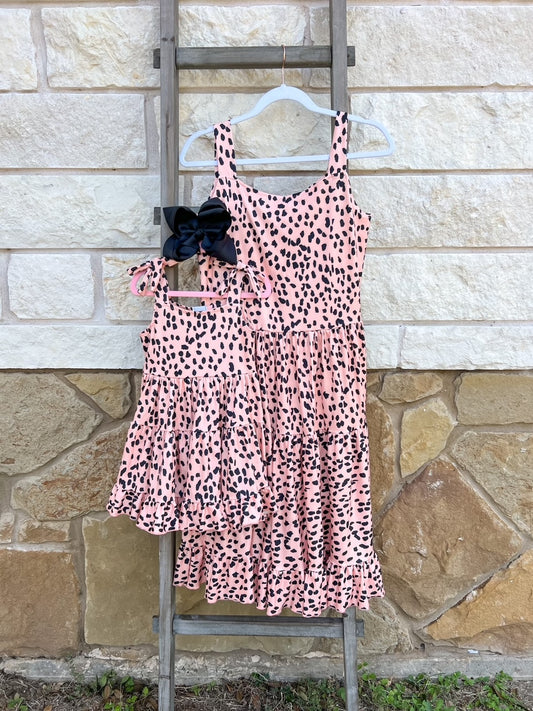 Mama & Me- Cheetah Dress