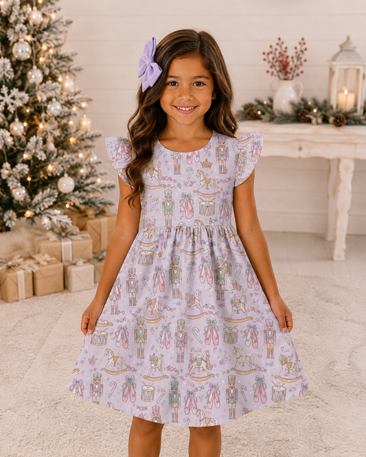 Lavender Nutcracker Dress