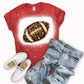 Leopard Football Shirt-MANY COLORS