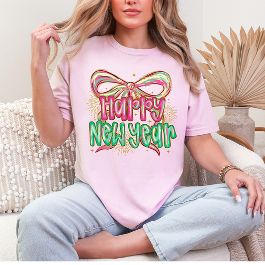 Happy New Year Bow