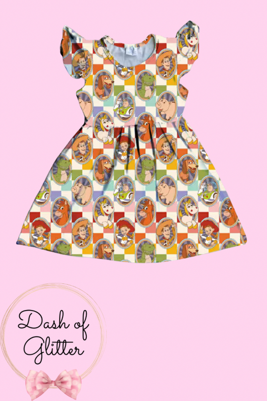 Checkered Toy Friends