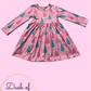Pink Tree Dress