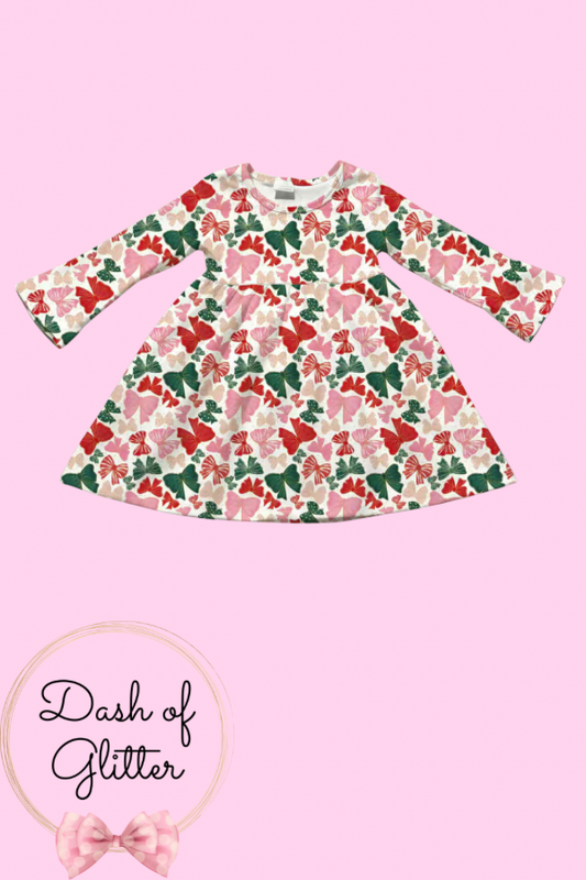Holiday Bow Dress