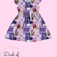 Purple KPOP Dress