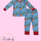 Blue Dog Bulb Pajamas
