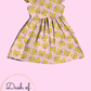 Pencil Bow Fluttersleeve Dress