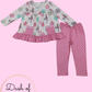 Pink Nutcracker Pant Set