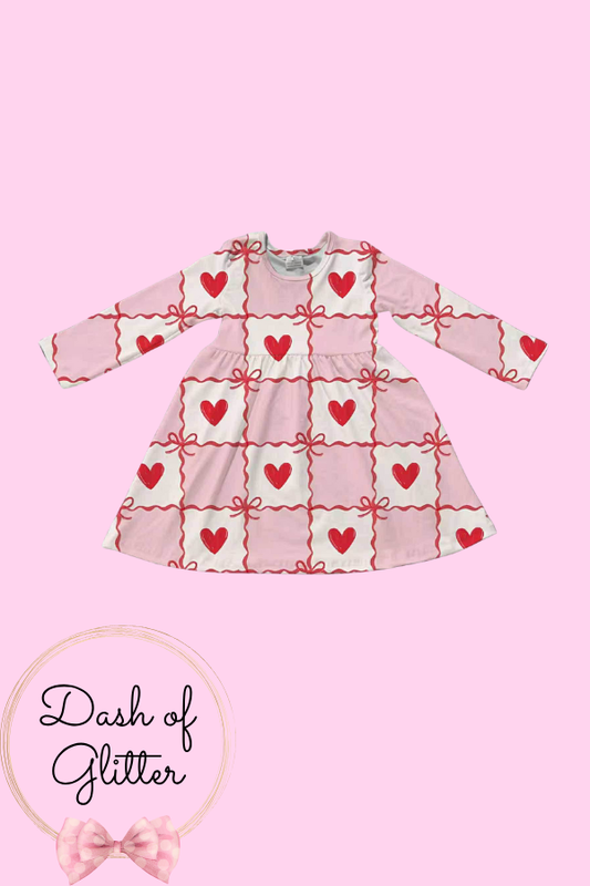 Heart Squares Dress