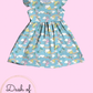 Blue Pony Dress