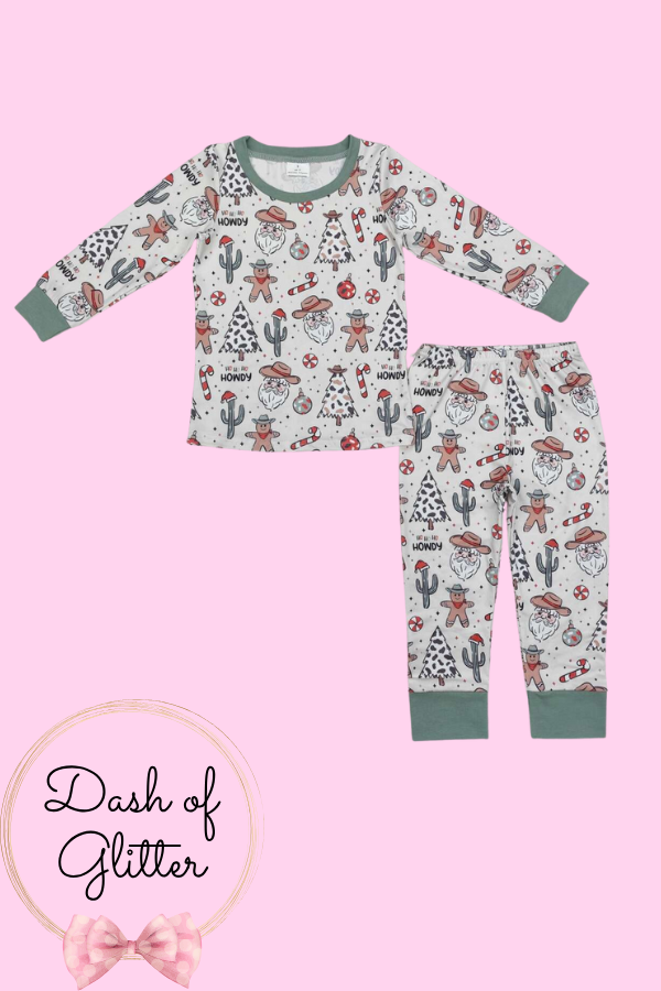 Cowboy Christmas Pajamas