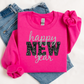 Hot Pink New Years Sweatshirt