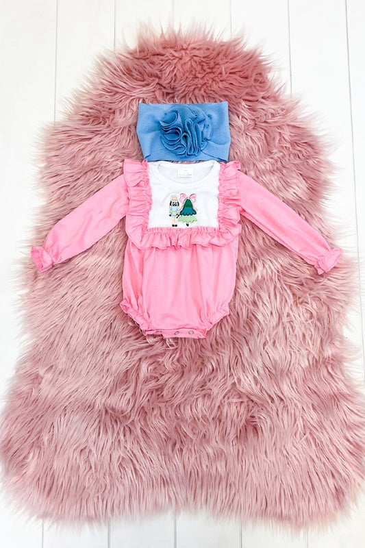 Pink Nutcracker Romper