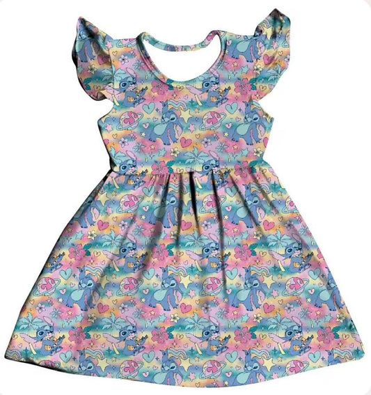 Pastel Alien Dress