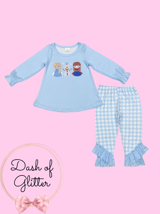 Snowflake Sisters Pant Set