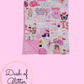 Pink TV Minky Blanket