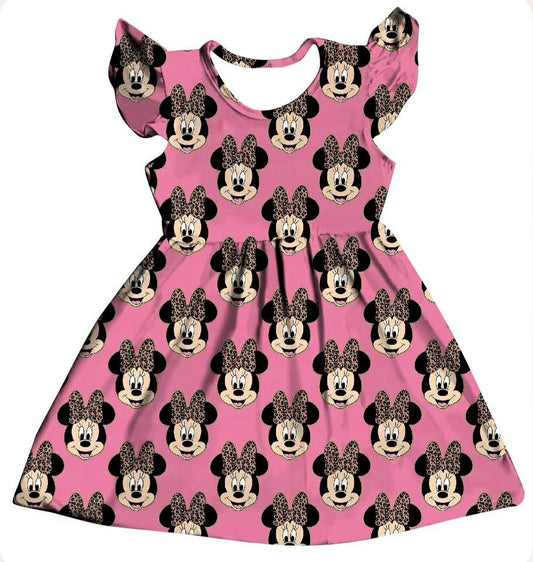 Pink & Leopard Mouse Dress