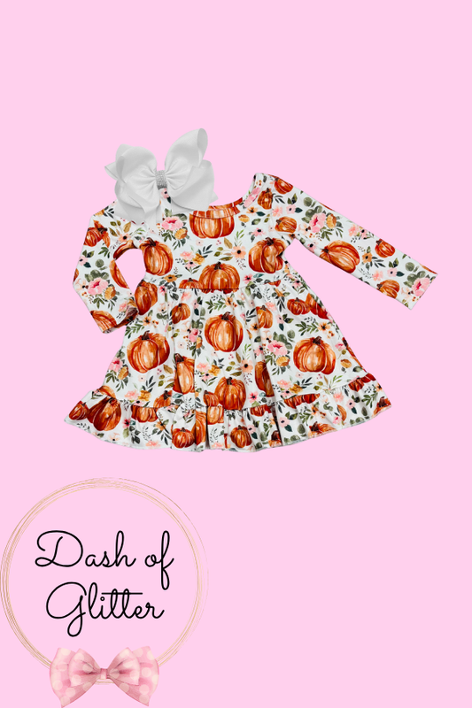 Fall Pumpkin Dress