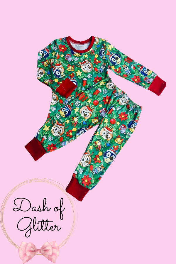 Blu*y Christmas Pajamas