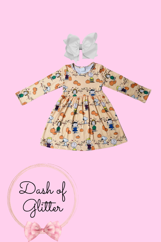 A Charlie Pumpkin Patch Dress